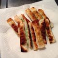 ランランくん's cooksnap of when they made ☆餃子の皮でカリカリッ枝豆スティック☆.