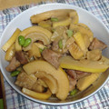 ふぢえもそ's cooksnap of when they made 簡単 筍と鶏肉の煮物.
