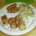 tkskkc's cooksnap of when they made マッシュポテトのハム包み.