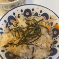 ズッキーーニ's cooksnap of when they made 鶏そぼろと生姜の炊き込みごはん.