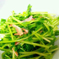 けいぽむ03's cooksnap of when they made ◎豆苗と桜エビの香り和え◎.