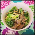 ♪りぼん♪'s cooksnap of when they made 春キャベツとしめじと豚肉炒め.