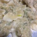 luise's cooksnap of when they made 手作り皮でもちもち☆かんたん水餃子.