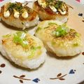 シャンプーハット's cooksnap of when they made なんちゃって五平餅ღチャーハン風味.
