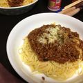めん（・∀・）'s cooksnap of when they made 簡単♡ミートソースパスタ.