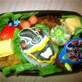 Ｔ−Ｒママ★'s cooksnap of when they made キャラ弁。キョウリュウジャー.