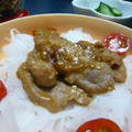 ゆいランラン's cooksnap of when they made 豚ヒレ肉のゴマみそ炒め☆新たまねぎ添え.