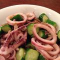 amcook's cooksnap of when they made いかときゅうりの搾菜炒め.