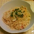 かどん's cooksnap of when they made ☆ズボラなたらこスパゲッティ☆.