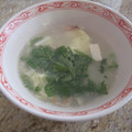 Maraisin's cooksnap of when they made 秘密だよ！　”卵だし”の中華スープ.