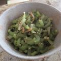 Maraisin's cooksnap of when they made セロリの炒め物　懐かしい味～♪.