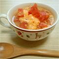 yuka119's cooksnap of when they made ヘルシー！トマトと卵のスープ.
