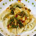 モクレンちゃん's cooksnap of when they made ☆おいしい水餃子のタレ☆簡単！.