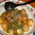 ++よつば++'s cooksnap of when they made 万能煮だしで♪簡単早い!新じゃがそぼろ煮.