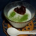 ゆうりママ's cooksnap of when they made 練乳ミルクプリン・抹茶と小豆白玉添え.