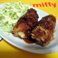 miu7kyon's cooksnap of when they made 衣がサクッ！中味ジュシーなチーズトンカツ.