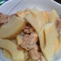 なこえ's cooksnap of when they made 簡単で美味しい～筍と鶏肉・油揚げの含め煮.
