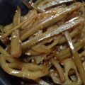 こころは宝物's cooksnap of when they made ♪母の味・蓮根きんぴら♪.