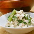 yappyパクパク's cooksnap of when they made わさび菜の塩麹白和え.