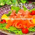 ruruchirin's cooksnap of when they made 簡単おもてなし❀ハムとサーモンを添えて❀.