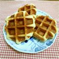 いちご♡マシュマロ's cooksnap of when they made ベルギーワッフル.