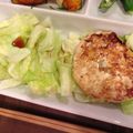 さとちいさん's cooksnap of when they made 手軽で簡単。豆腐ハンバーグ.