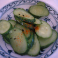 我が家でベーカリー's cooksnap of when they made きゅうりの炒め物.