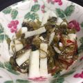 ガノッチ's cooksnap of when they made 長いもの野沢菜こんぶあえ☆.