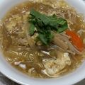 ｐｉｎｏｃｏ911's cooksnap of when they made なすとお麩がとろける・・☆和春雨スープ☆.