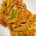 おおぎ's cooksnap of when they made 【減塩】お野菜たっぷり豚こまのトマト煮.