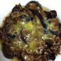 えり奈ママ's cooksnap of when they made 適当　ナスと挽肉のチーズのせ.
