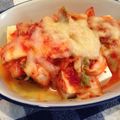 yume2255's cooksnap of when they made キムチーズon豆腐グラタン.