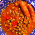 ちくたく21's cooksnap of when they made ソーセージとグリンピースの煮込み英国風.