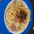 もももっぷぅ's cooksnap of when they made ツナと梅干しのパスタ.
