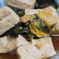 アルトともこ's cooksnap of when they made かぶの葉と豆腐の卵とじ.