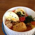 smoo's cooksnap of when they made ＊しましま♥かわいいウインナー＊キャラ弁.