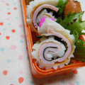 ゆうかりコアラ's cooksnap of when they made お弁当に✿ちくわでハム海苔巻き巻き♡.