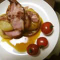 しみてる's cooksnap of when they made 大根ステーキ ベーコン添え.