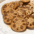 えくすぷES8CLE☆'s cooksnap of when they made れんこんのはさみ焼き.