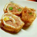 みつこ姉's cooksnap of when they made くるくる☆ひき肉の油揚げ巻き.