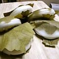 nyangomama's cooksnap of when they made 柏餅.