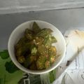 クックYKUNOU☆'s cooksnap of when they made ごま油香る　オクラのごま和え.