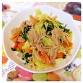 ♪りぼん♪'s cooksnap of when they made キャベツと豚肉のバタぽん炒め.