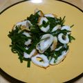 つきうき's cooksnap of when they made ちくわとニラのマスタード和え.