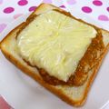 びんび❤'s cooksnap of when they made 朝食に！カレーチーズトースト.