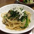 まっちょっちょ's cooksnap of when they made 菜の花としらすのパスタ.