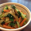 まみらいおん's cooksnap of when they made ∮セロリとにんじん✰カレー✰彡きんぴら∮.