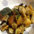 りんママ042's cooksnap of when they made ナスとかぼちゃとレンコンの醤油炒め.
