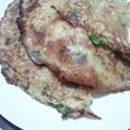 fuwamocos's cooksnap of when they made もちもち美味しい！ニラと豚肉の韓国チヂミ.