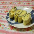 赤い電話's cooksnap of when they made お弁当に　ハムとノリの卵焼き.